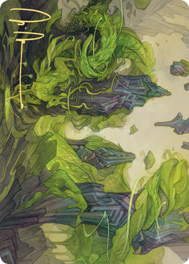 Zendikar Rising SIGNATURE Art Card V11