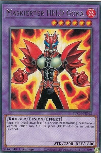 Maskierter HELD Goka (Rare-TOCH)