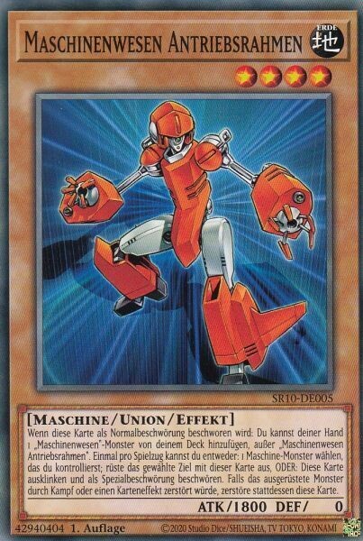 Maschinenwesen Antribesrahmen (SR10)