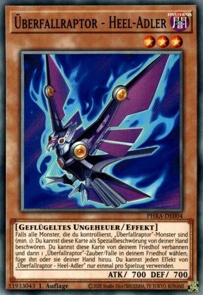 Überfallraptor - Heel-Adler (PHRA)