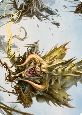 Zendikar Rising SIGNATURE Art Card V9
