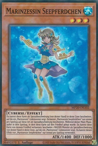 Marinzessin Seepferdchen (Super Rare-MP20)