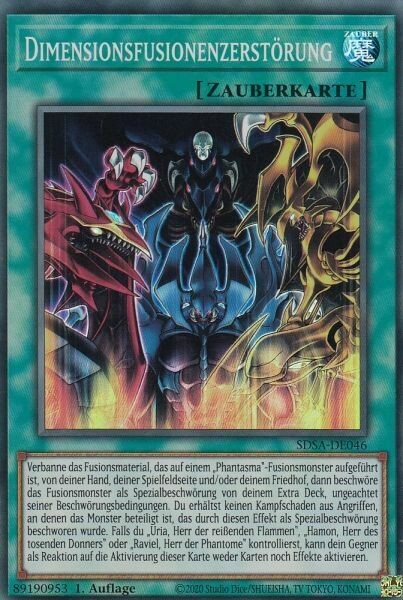 Dimensionsfusionenzerstörung (Super Rare-SDSA)