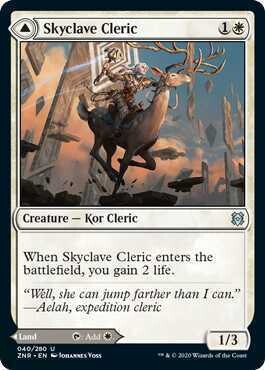 Skyclave Cleric - EN (Double Sided)