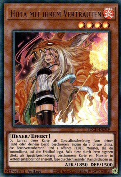 Hiita mit ihrem Vertrauten (alt. Art.) (Ultra Rare-SDCH)
