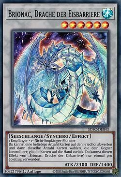 Brionac, Drache der Eisbarriere (Super Rare-SDFC)