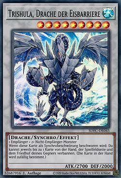 Trishula, Drache der Eisbarriere (Super Rare-SDFC)