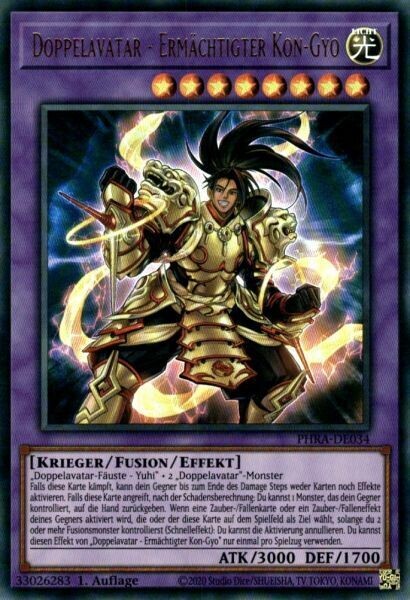 Doppelavatar - Ermächtigter Kon-Gyo (Ultra Rare-PHRA)