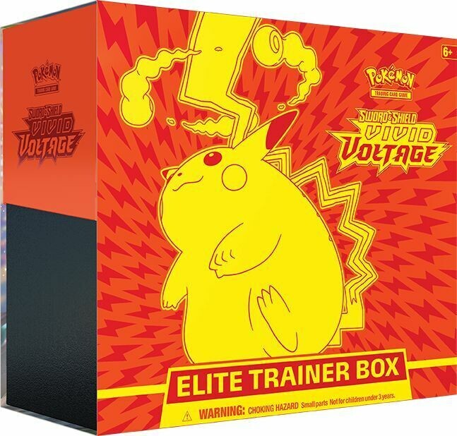 Pokémon - Sword and Shield: Vivid Voltage - Top Trainer Box