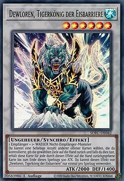 Dewloren, Tigerkönig der Eisbarriere (Ultra Rare-SDFC)