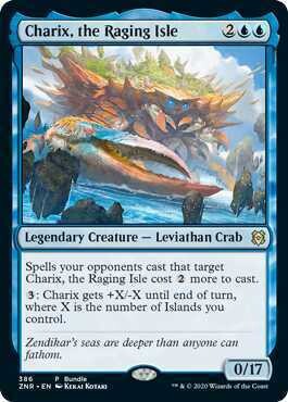 Charix, the Raging Isle - EN Promo FOIL