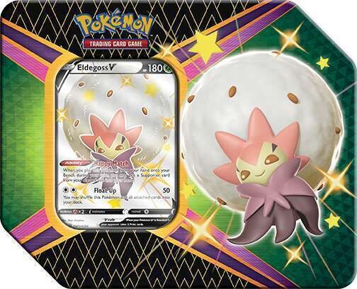 Pokémon - Shining Fates - Eldegoss V-Tin