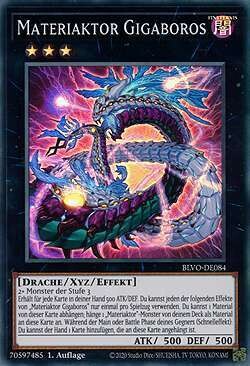 Materiaktor Gigaboros (Super Rare-BLVO)
