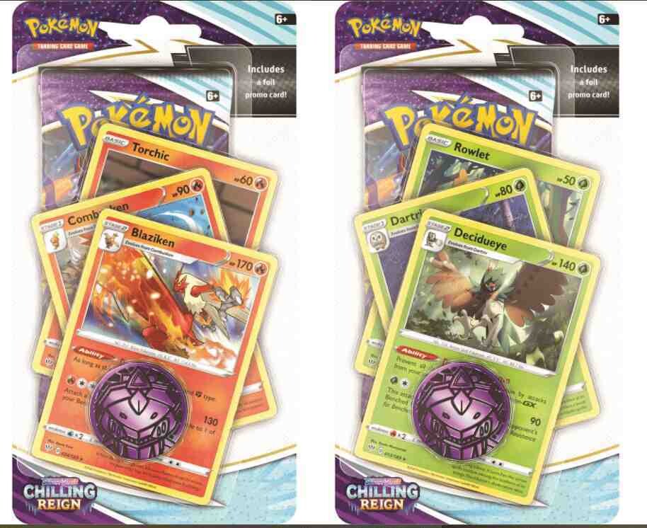 Pokémon - Sword and Shield: Chilling Reign - Premium Blister Booster Set - EN