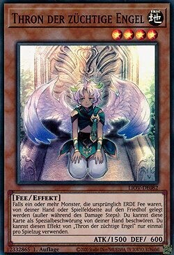 Thron der züchtige Engel (Super Rare-LIOV)