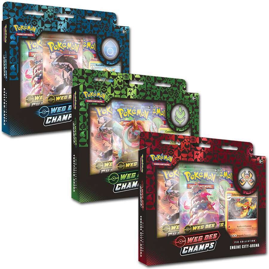 Pokémon - Champion&#39;s Path: Pin Collection Set