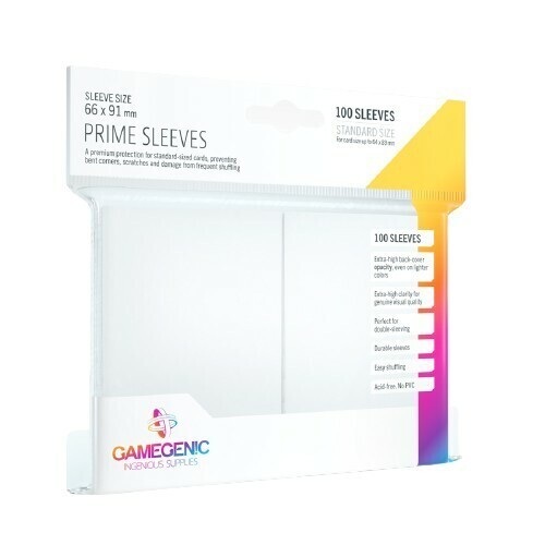 Gamegenic - Prime Sleeves - White (100)