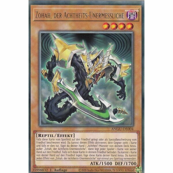 Zoha, Der Achtheits-Unermessliche (Rare-ANGU)