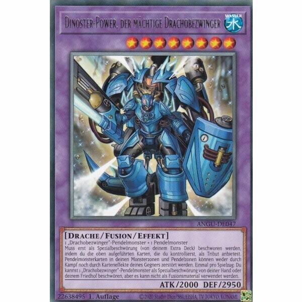 Dinoster-Power, der mächtige Drachobezwinger (Rare-ANGU)