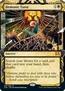 Demonic Tutor - EN (Mystical Archive) FOIL