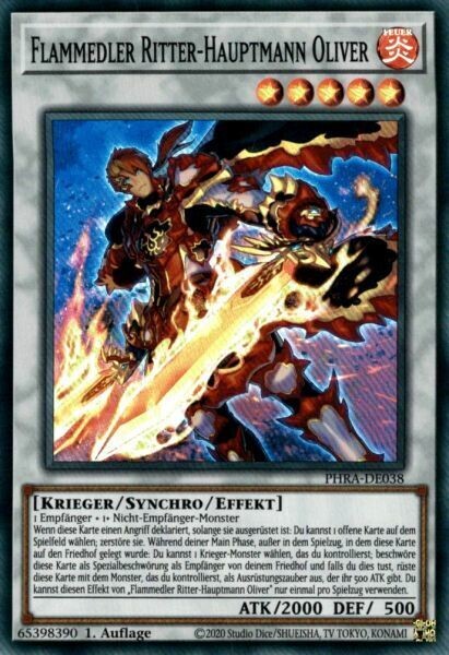 Flammedler Ritter-Hauptmann Oliver (Super Rare-PHRA)