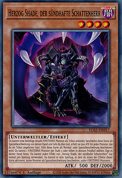 Herzog Shade, der sündhafte Schattenherr (EGS1)
