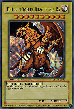 Der geflügelte Drache von Ra (Ultra Rare-YGLD)
