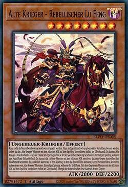 Alte Krieger - Rebellischer Lu Feng (Super Rare-BLVO)