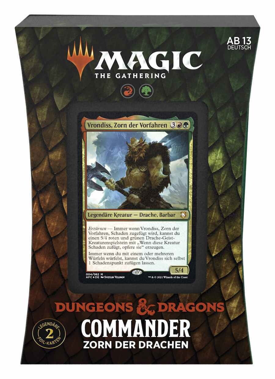 Magic: Dungeons &amp; Dragons: Adventures in the Forgotten Realms - Commander Deck - Draconic Rage