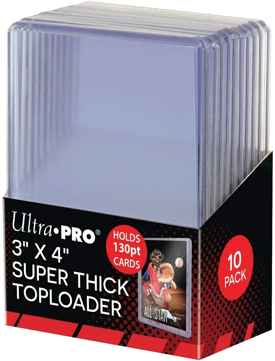 Ultra Pro - Super Thick 130PT Toploader (10x)