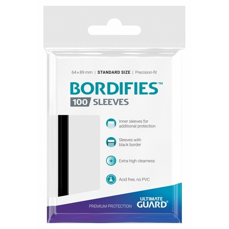 Ultimate Guard - Bordifies Precise-Fit Sleeves Standard Size (100)