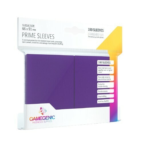 Gamegenic - Prime Sleeves - Purple (100)
