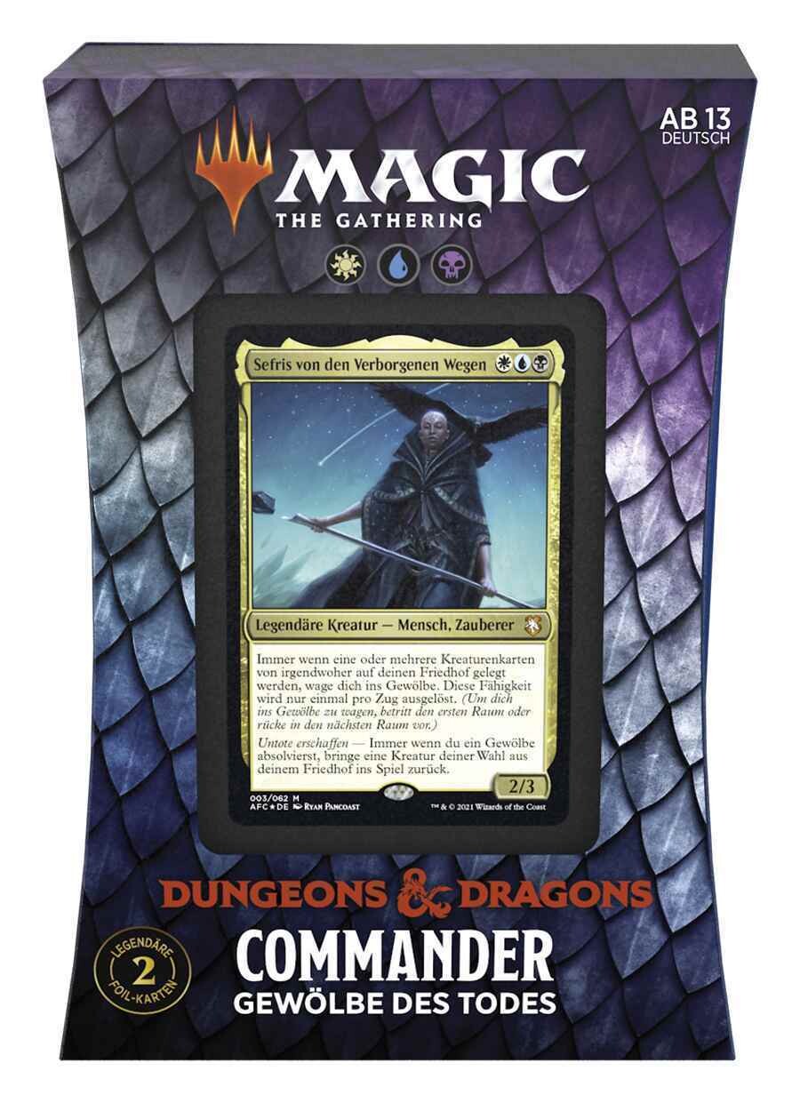 Magic: Dungeons &amp; Dragons: Adventures in the Forgotten Realms - Commander Deck - Dungeons of Death