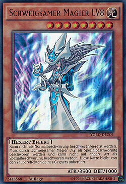 Schweigsamer Magier LV8 (Ultra Rare-YGLD)