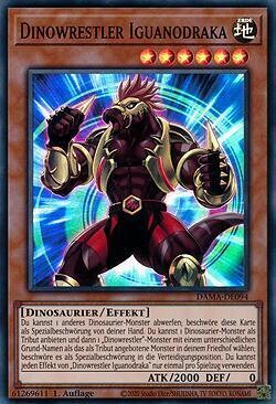 Dinowrestler Iguanodraka (Super Rare-DAMA)