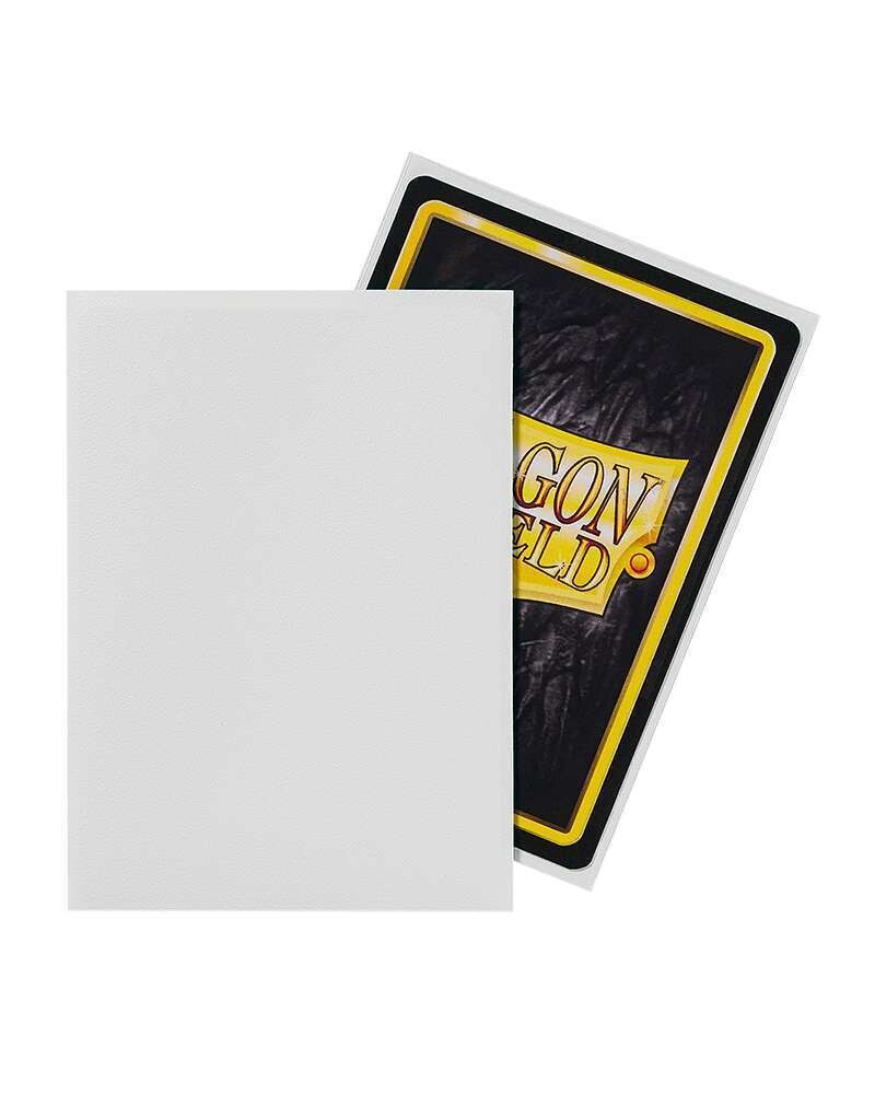 Dragon Shield - Standard Sleeves - White MATTE (100)