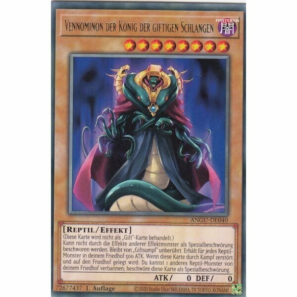 Vennominon der König der giftigen Schlangen (Rare-ANGU)