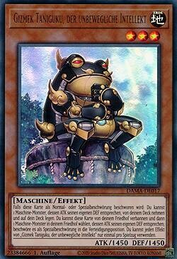 Gizmek Taniguku, der unbewegliche Intellekt (Ultra Rare-DAMA)