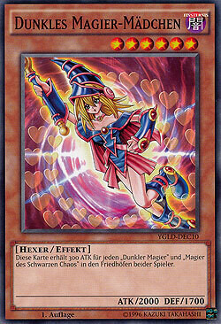 Dunkles Magier Mädchen (YGLD-DEC10)