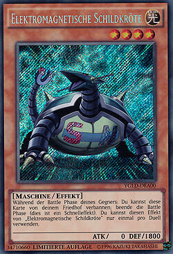 Elektromagnetische Schildkröte (Secret Rare-YGLD)