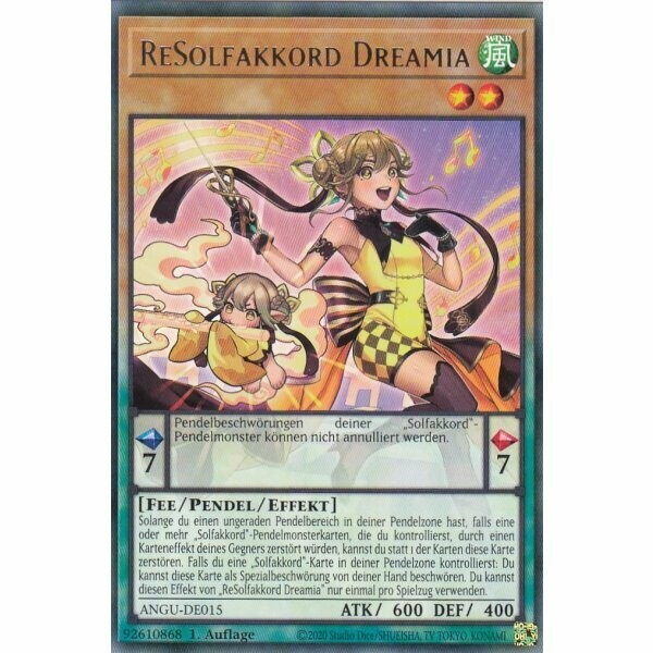 ReSolfakkord Dreamia (Rare-ANGU)