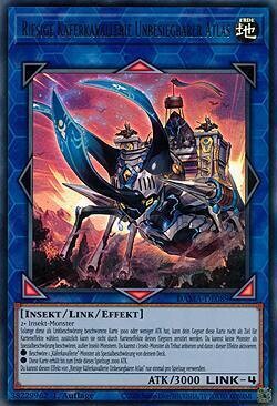 Riesige Käferkavallerie Unbesiegbarer Atlas (Ultra Rare-DAMA)