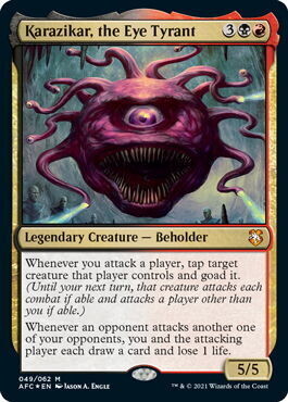 Karazikar, the Eye Tyrant - EN FOIL