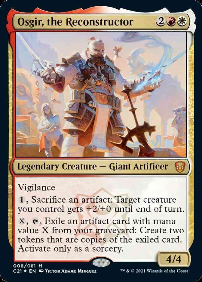 Osgir, the Reconstructor - EN (Extra Thick Card)