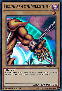 Linker Arm der Verbotenen (Ultra Rare-YGLD)