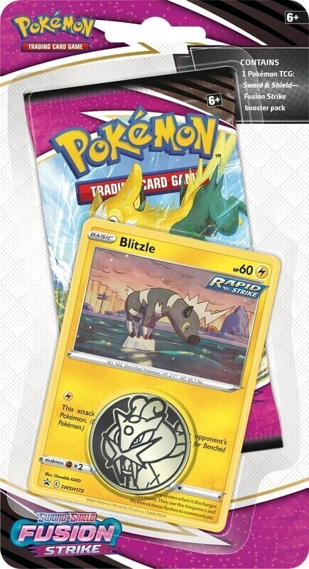 Pokémon -  Sword and Shield: Fusion Strike - Blister Booster Set - EN