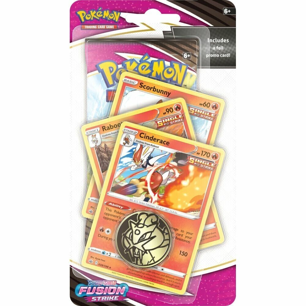 Pokémon -  Sword and Shield: Fusion Strike - Premium Blister Booster Set - EN