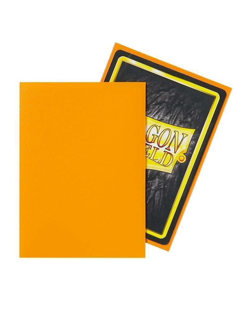 Dragon Shield - Standard Sleeves - Orange MATTE (100)