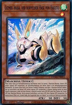 Gizmek Inaba, der hoppelnde Hase von Hakuto (Super Rare-DAMA)