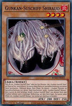 Gunkan-Suschiff Shirauo (BODE)